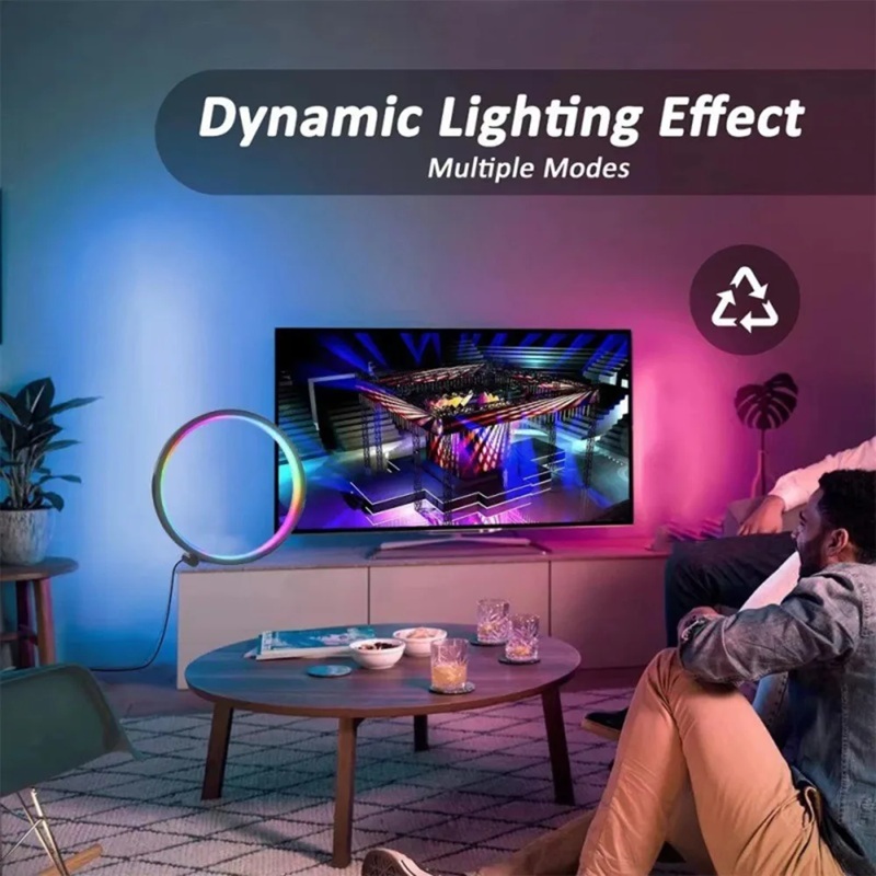Smart WiFi RGB Music Rhythm Am - Rgb Desk Lamp Smart のレビューと価格