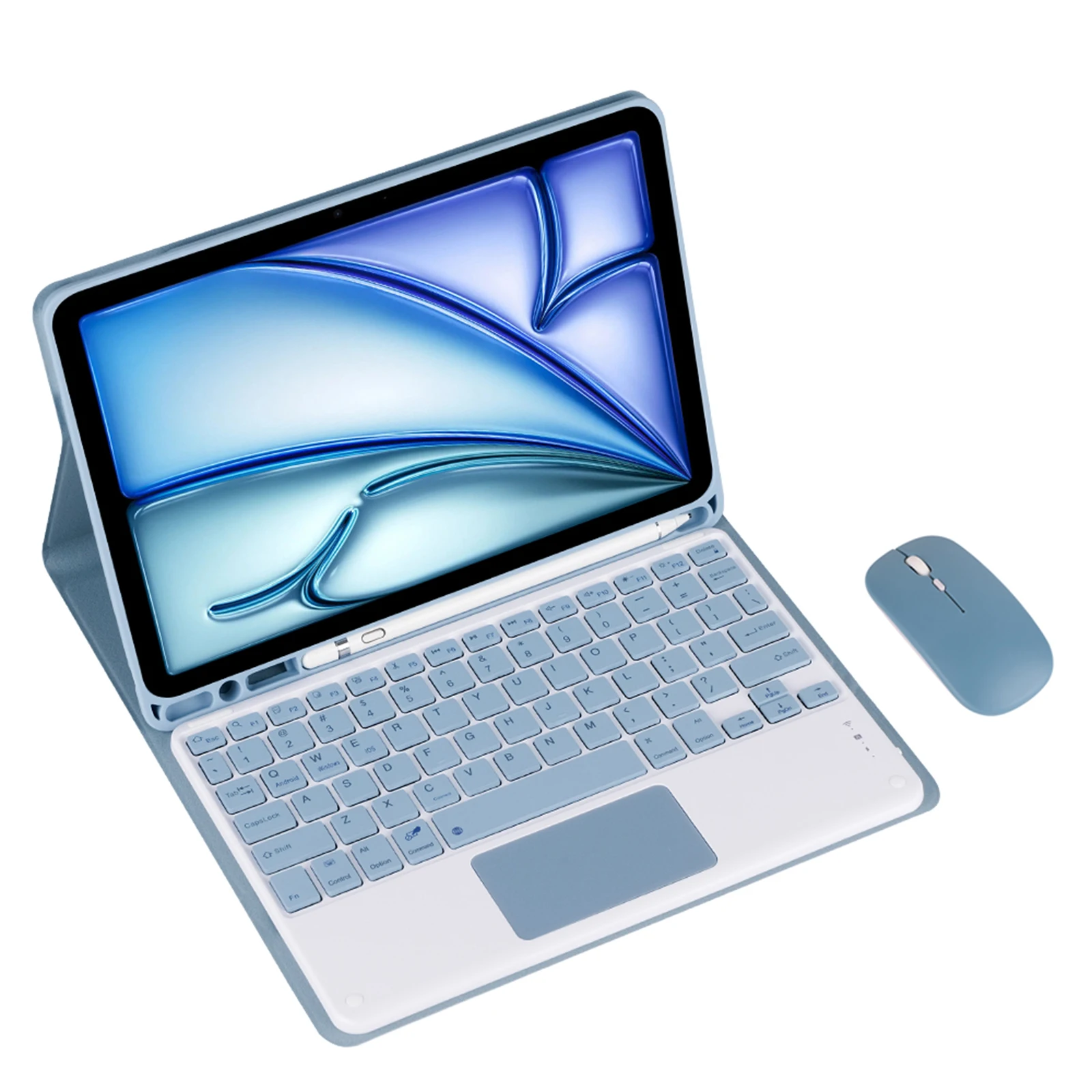 Keyboard Case & Mouse for iPad - Wireless Keyboard Mini のレビューと価格