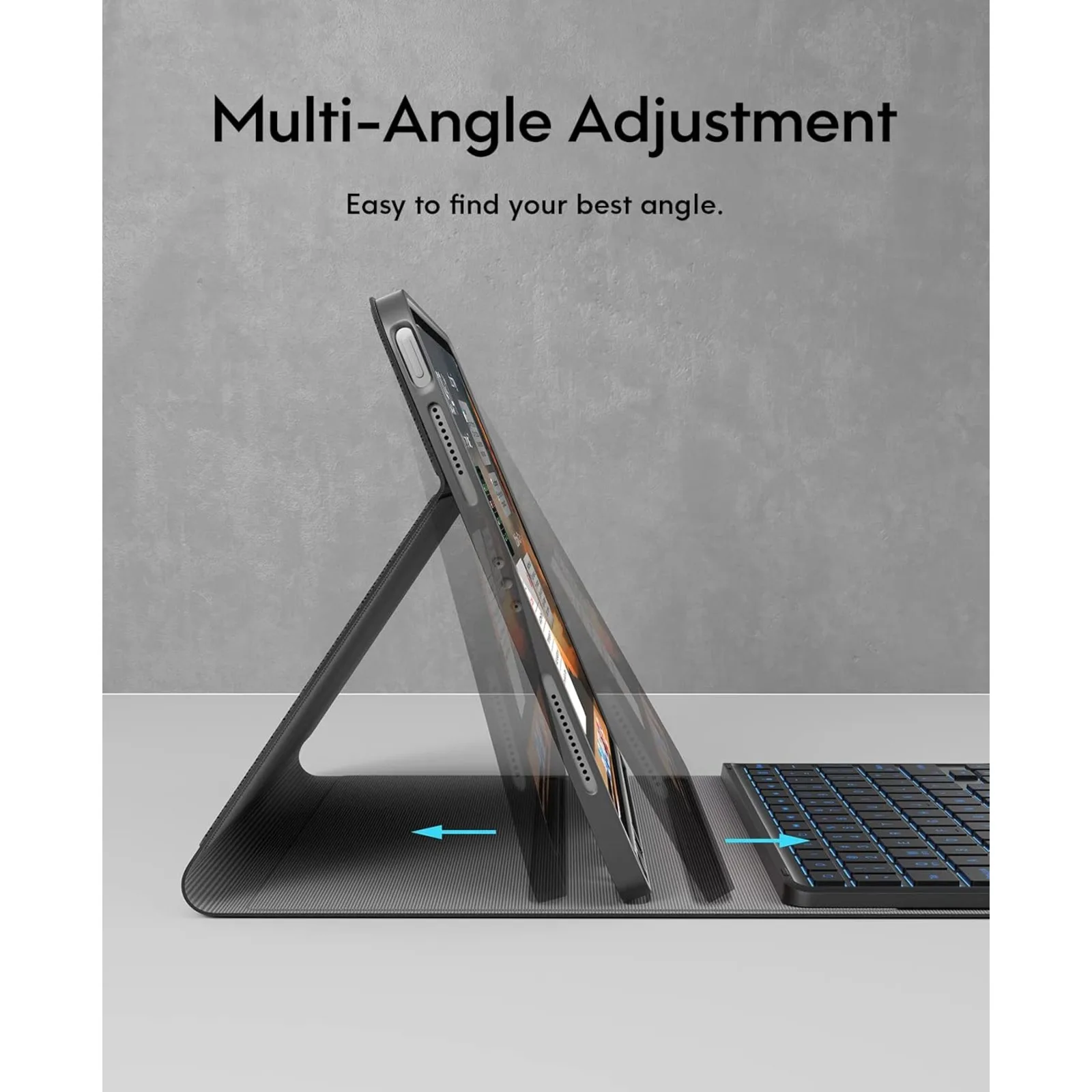 Keyboard Case & Mouse for iPad - Wireless Keyboard Mini のレビューと価格