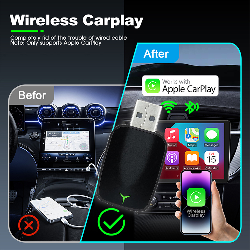 New Wired To Wireless Carplay  - Electronics And Gadgets のレビューと価格