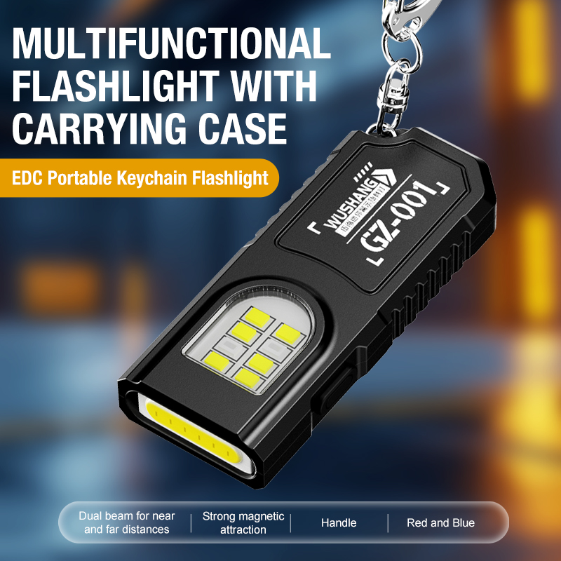 Portable Keychain LED COB Flas - Mini Electronics Gadgets のレビューと価格