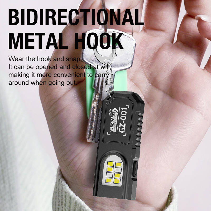 Portable Keychain LED COB Flas - Mini Electronics Gadgets のレビューと価格
