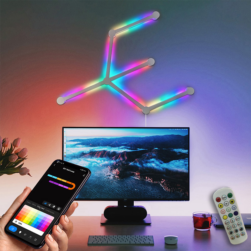 RGB Light Bar,Bluetooth APP Co - Rgb Desk Lamp Smart のレビューと価格