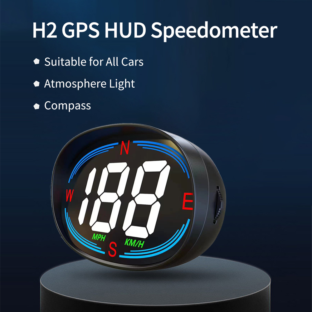 H2 GPS Car HUD digital KM/H MP - Electronics And Gadgets のレビューと価格