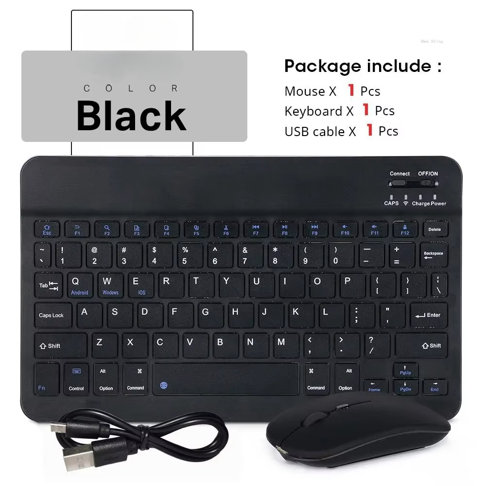 Hebrew Bluetooth Keyboard 10in - Wireless Keyboard Mini のレビューと価格