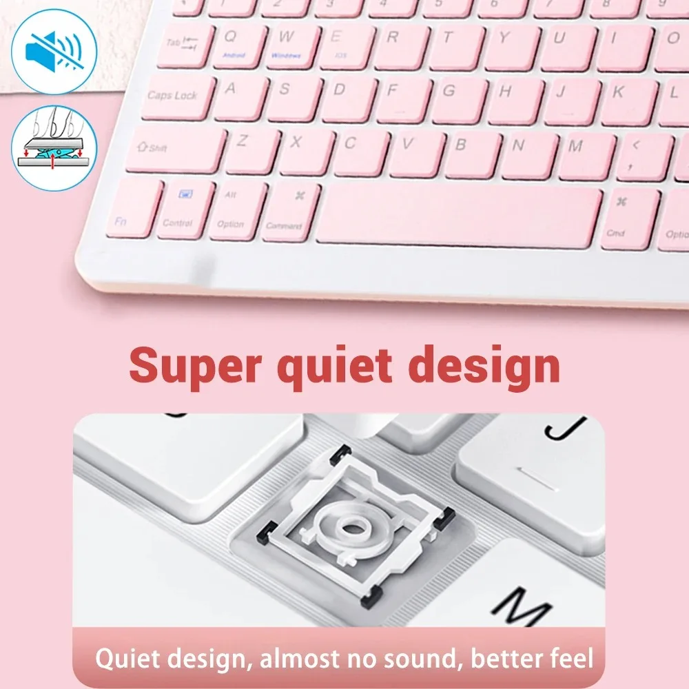 Hebrew Bluetooth Keyboard 10in - Wireless Keyboard Mini のレビューと価格