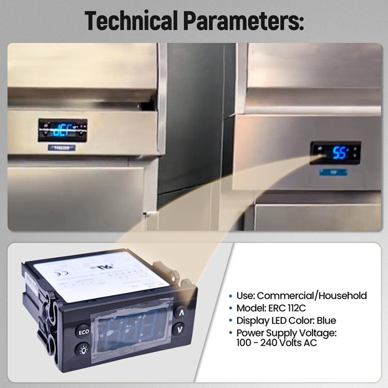 Erc112C Temperature Controller - Electronics & Gadgets Beginning With D のレビューと価格