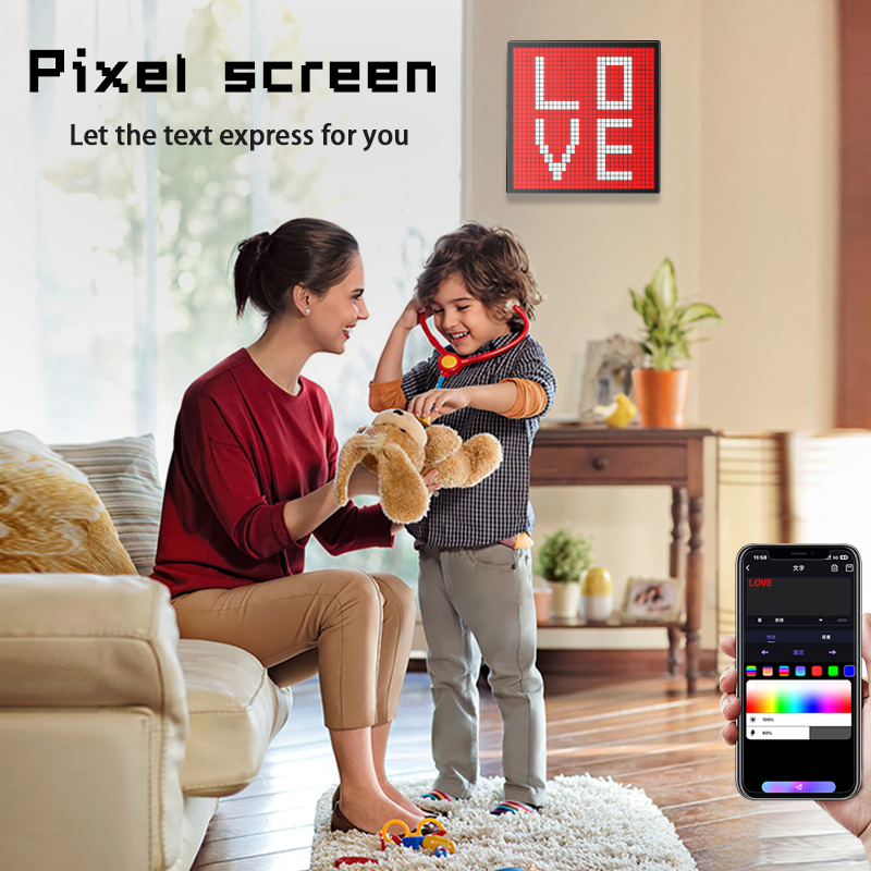 Smart LED Pixel Display,32X32， - Rgb Desk Lamp Smart のレビューと価格