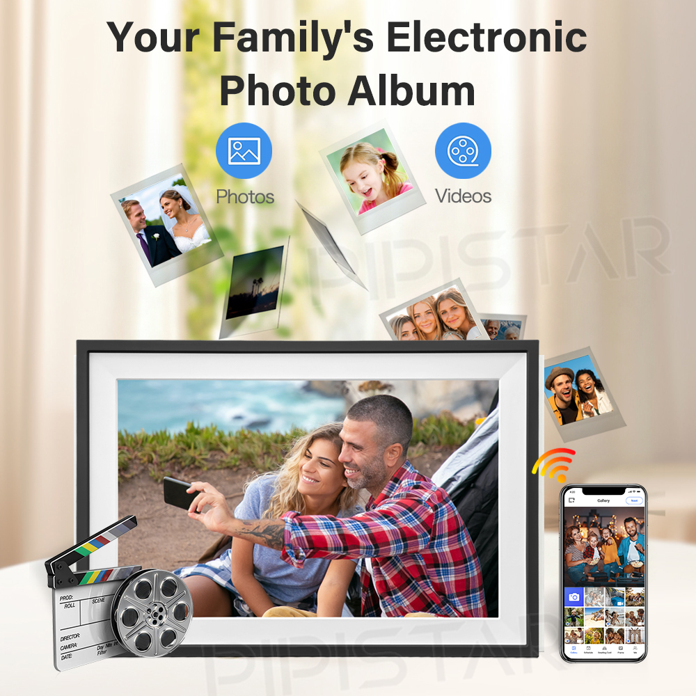 10.1-inch WIFI smart digital c - Digital Photo Frame Wifi のレビューと価格