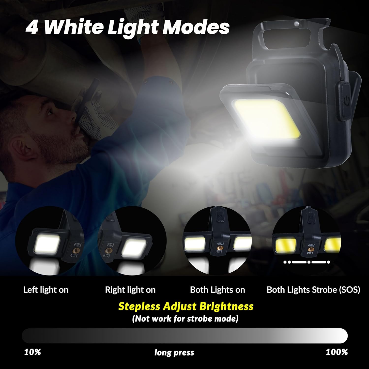 Mini Flashlight Keychain Light - Mini Electronics Gadgets のレビューと価格
