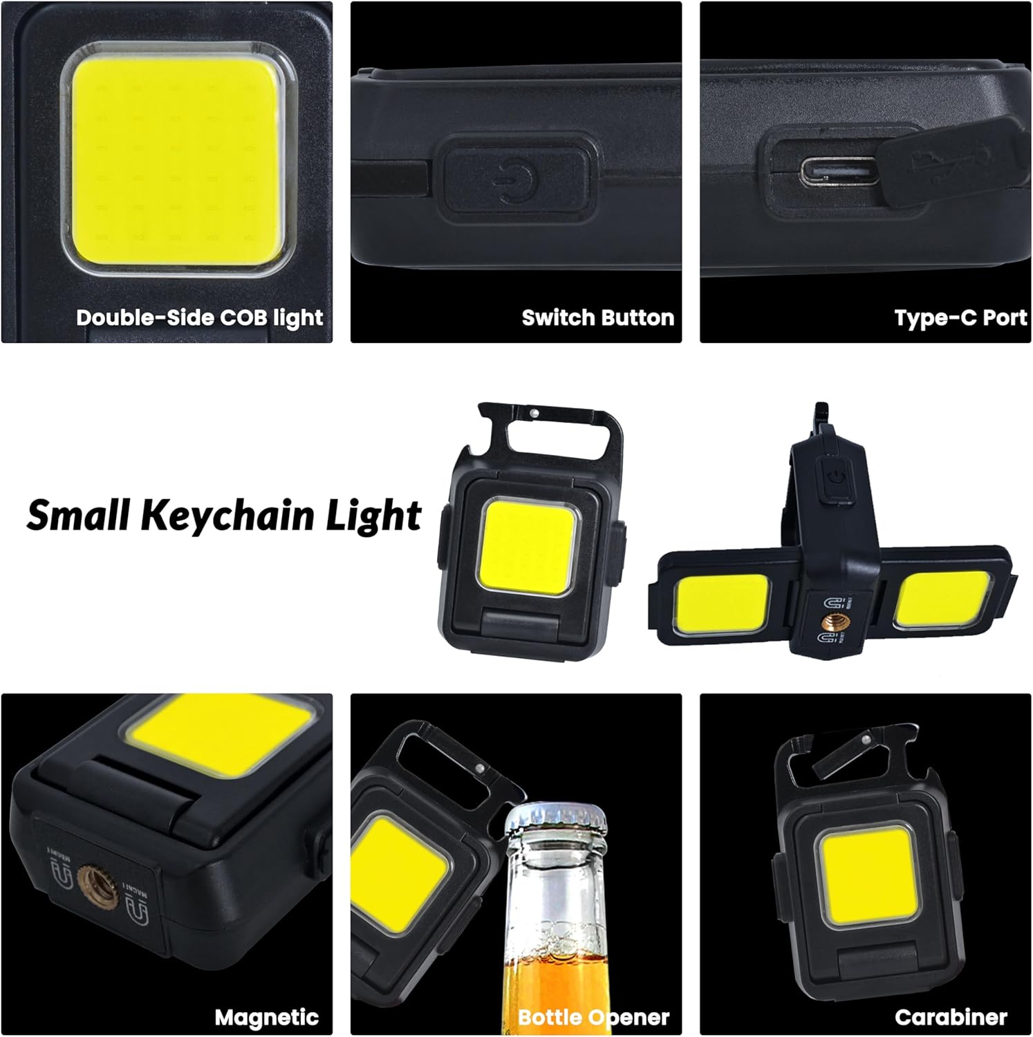 Mini Flashlight Keychain Light - Mini Electronics Gadgets のレビューと価格