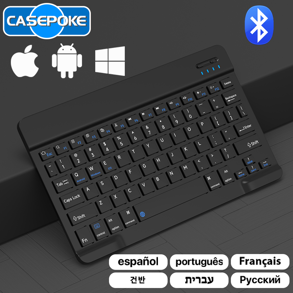 CASEPOKE For iPad Xiaomi Samsu - Wireless Keyboard Mini のレビューと価格
