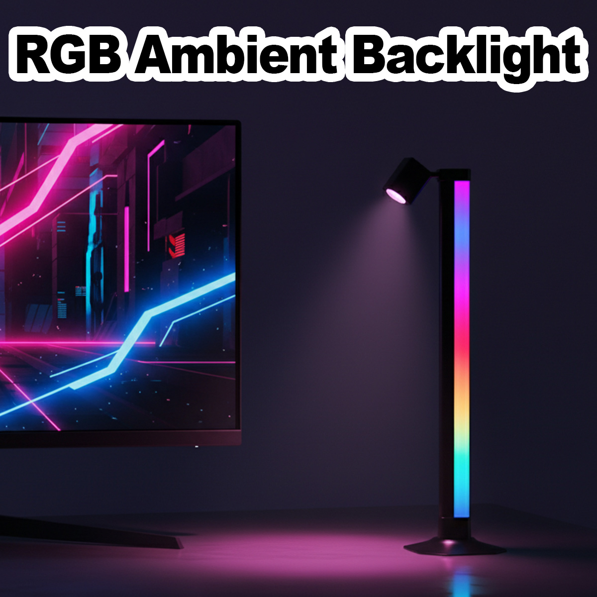 Smart Light Bar LED RGB Music  - Rgb Desk Lamp Smart のレビューと価格