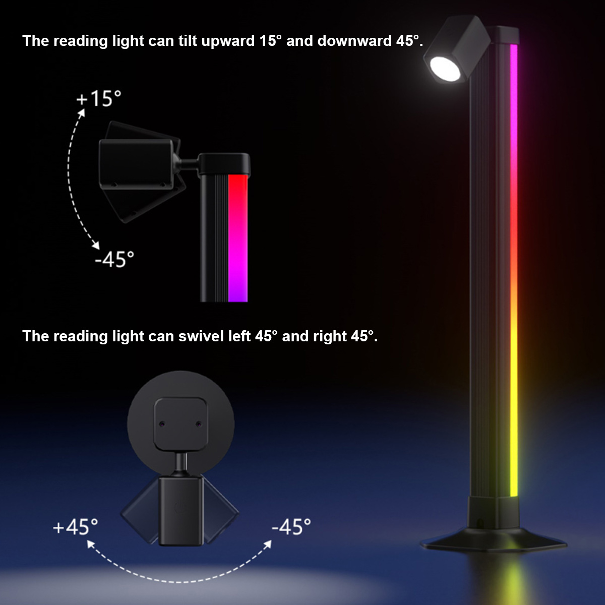 Smart Light Bar LED RGB Music  - Rgb Desk Lamp Smart のレビューと価格