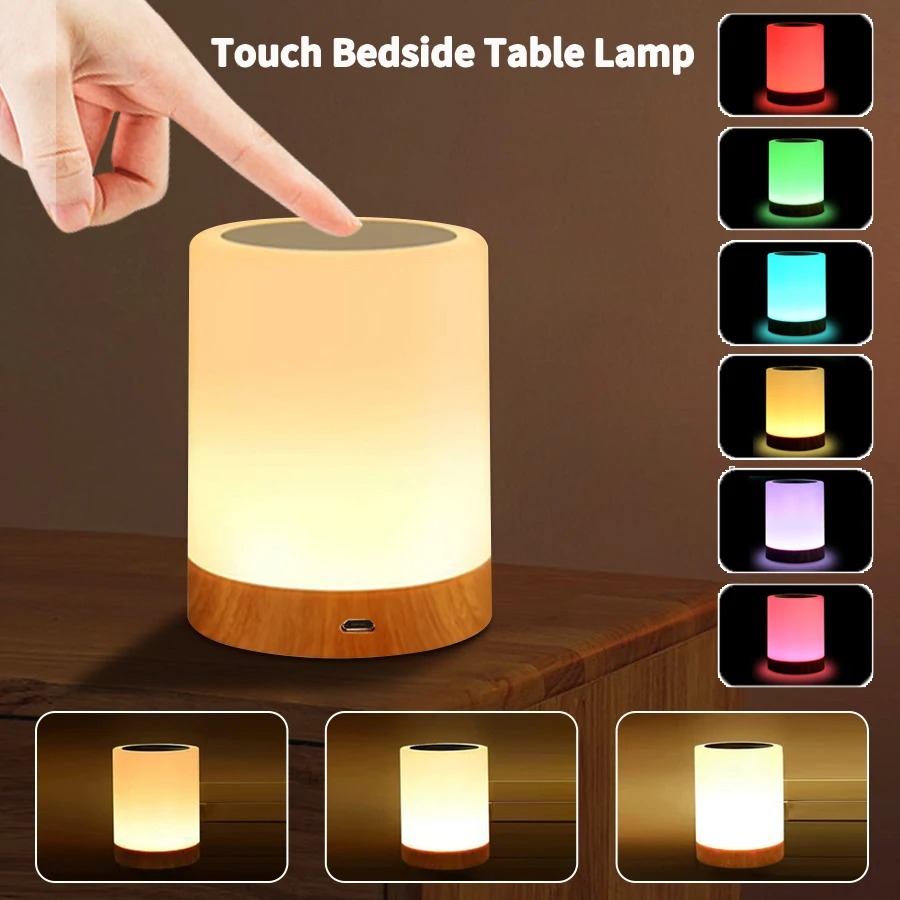 16 Colors Smart Touch Bedside  - Rgb Desk Lamp Smart のレビューと価格