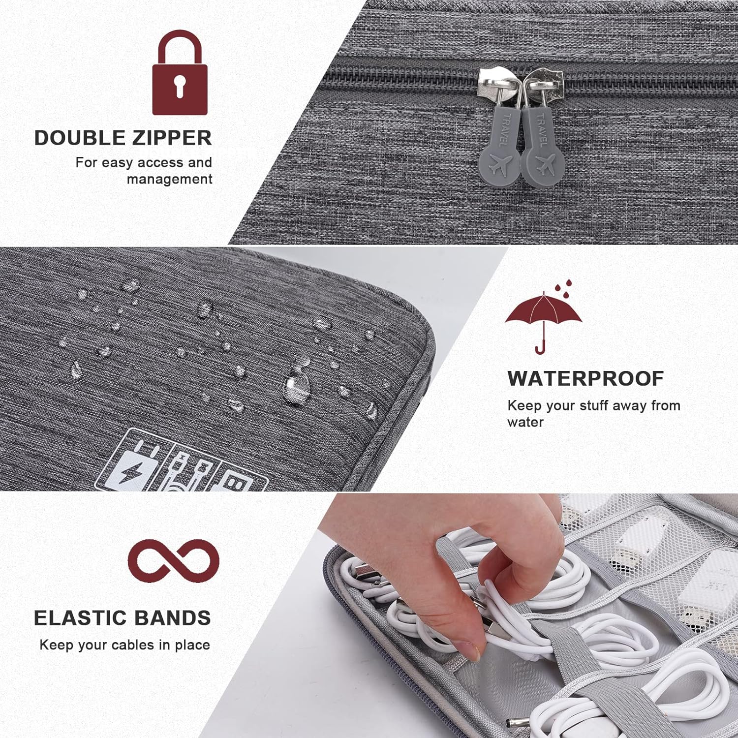 Portable Digital Storage Bag U - Electronics Gadgets And Accessories のレビューと価格
