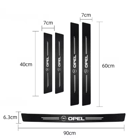 Carbon Fiber Car Door Threshol - Electronics And Gadgets のレビューと価格