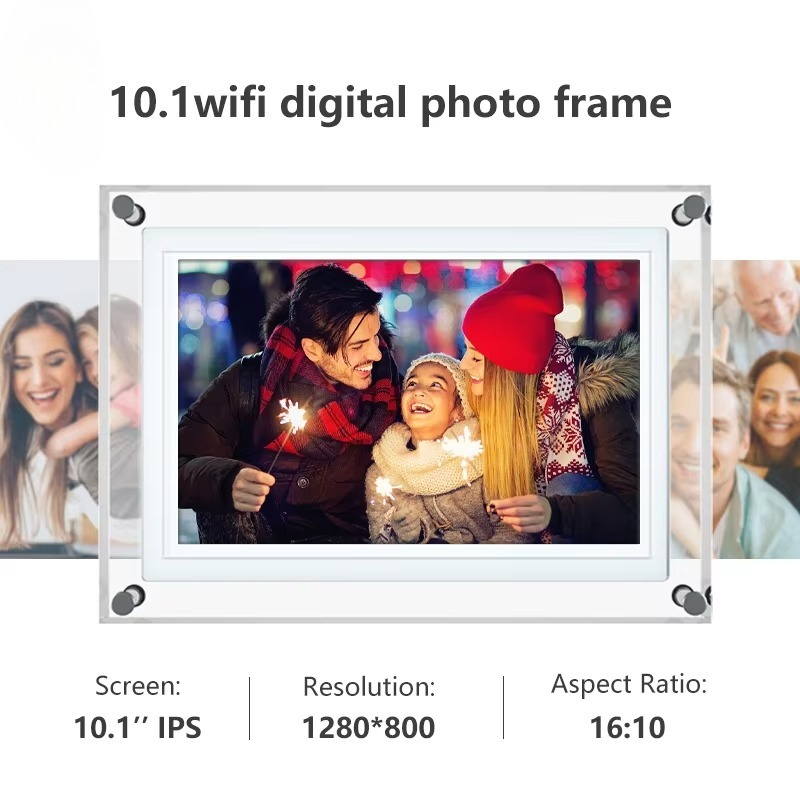 Smart 10 Inch Digital Photo Fr - Digital Photo Frame Wifi のレビューと価格