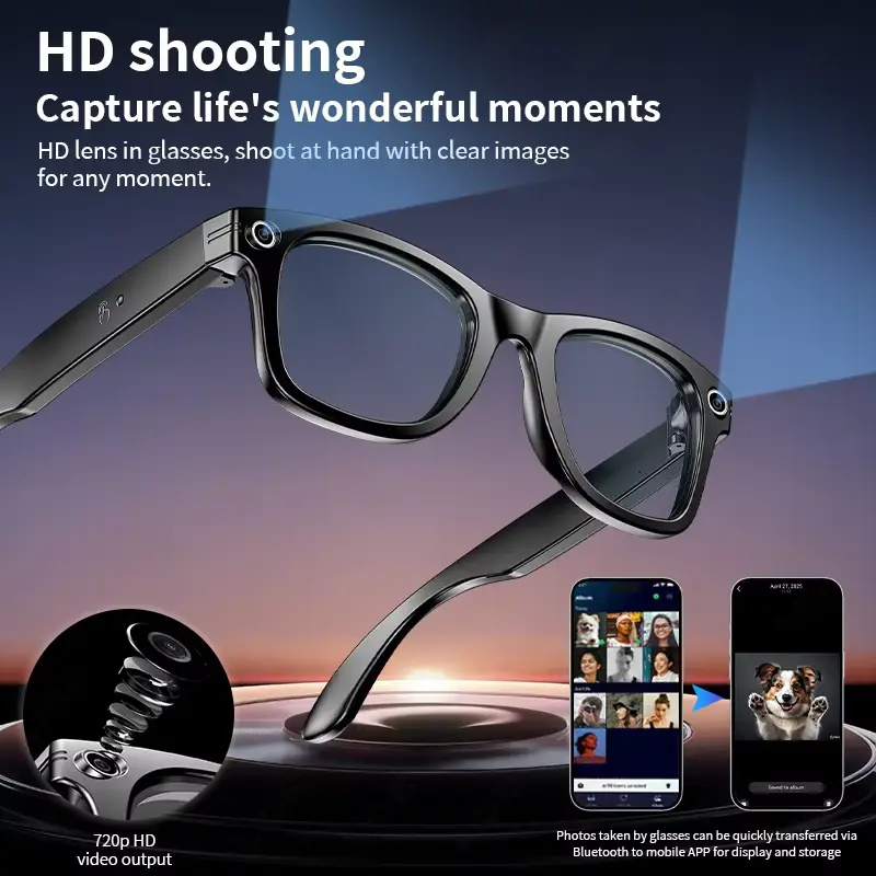 AI Smart Glasses with 8MP Came - Smart Glasses Ar のレビューと価格