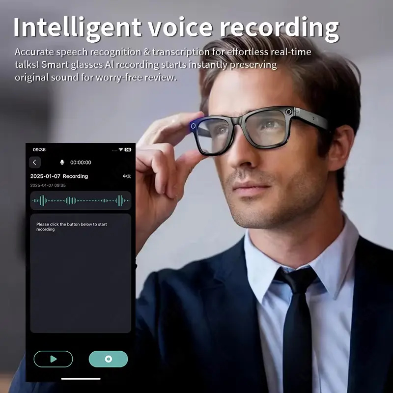 AI Smart Glasses with 8MP Came - Smart Glasses Ar のレビューと価格
